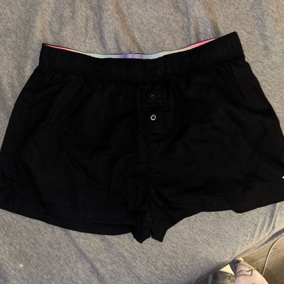 Pink Victoria Secret women’s size xsmall bundle of shorts with rainbow waist - Picture 3 of 7